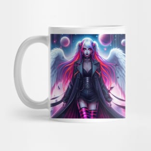 Goth Angel Girl Mug